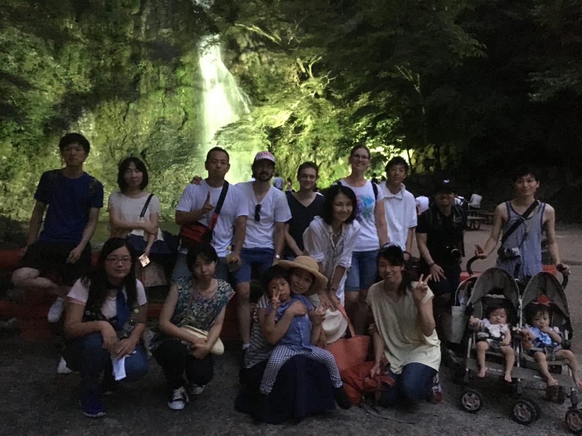 08/06/2017 Night Minoh Waterfall Hike..illuminations­­